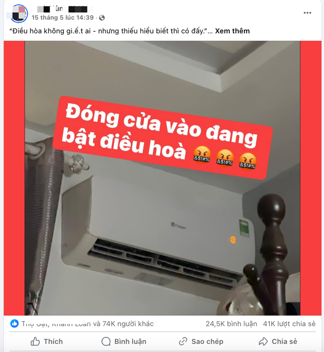 Nằm điều hòa dẫn đến tích tụ CO₂, thiếu oxy: Sự thật thế nào?- Ảnh 1.